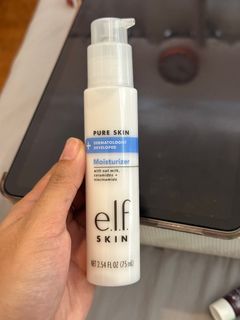 ELF skin - Pure skin dermatologist developed Moisturizer