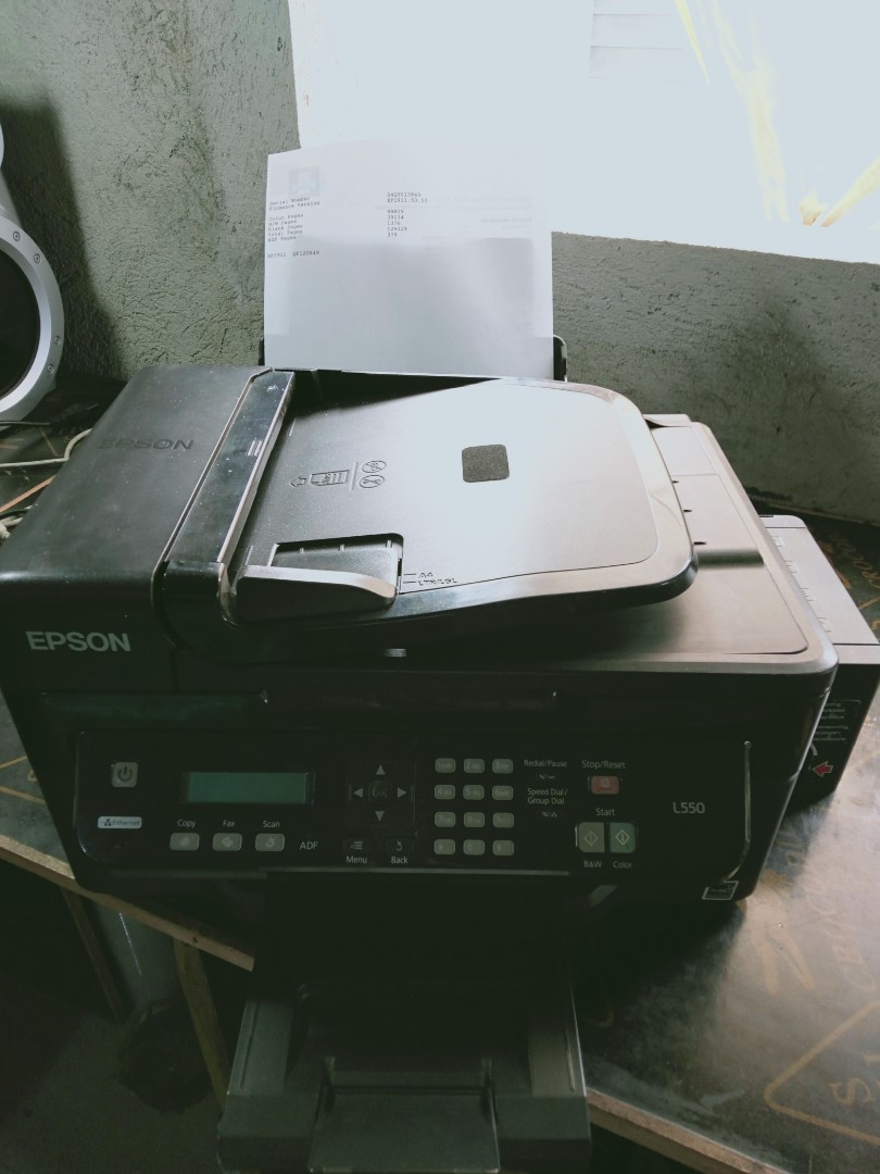 Epson L550 All In One Printer Computers And Tech Printers Scanners And Copiers On Carousell 1220