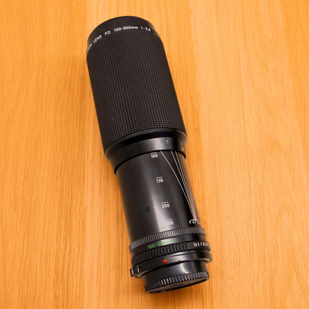 EXC] Canon nFD 100-300mm f5.6 vintage film camera zoom lens for 