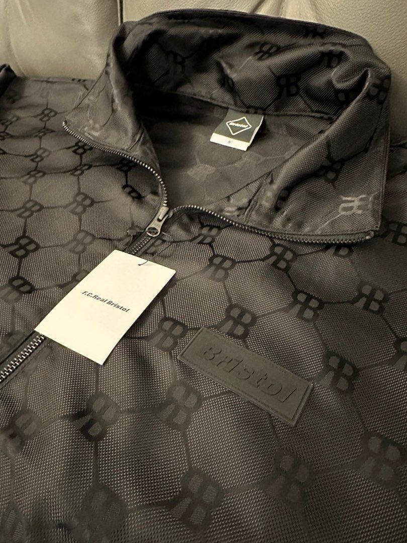 FCRB Monogram Nylon Blouson, 男裝, 外套及戶外衣服- Carousell