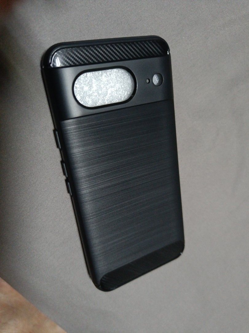 Google Pixel 8 rugged carbon armor tpu case (Category: Cases & Sleeves) located in Manila. Submitted by dongdongv (Listing ID 1294734313, Image 1). Description: brand new. best case for Google Pixel 8 with thickened camera protector. check the posted pic. last few on hand. pickup or meetup in Binondo only. no other meeting place. fixed price. take it or leave it po. grab/lalamove ok.