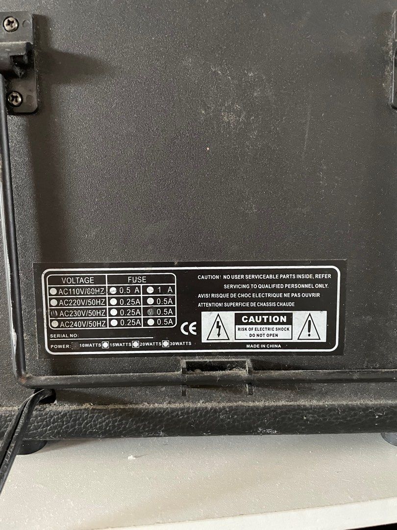 Guitar Amplifier GA10 (Category: Musical Instruments) located in Pasig City. Submitted by ysaint (Listing ID 1294679189, Image 3). Description: Guitar Amplifier GA10 220v Working condition Test all you want Negotiable! ☺️ Location: Sta. Lucia, Pasig City.