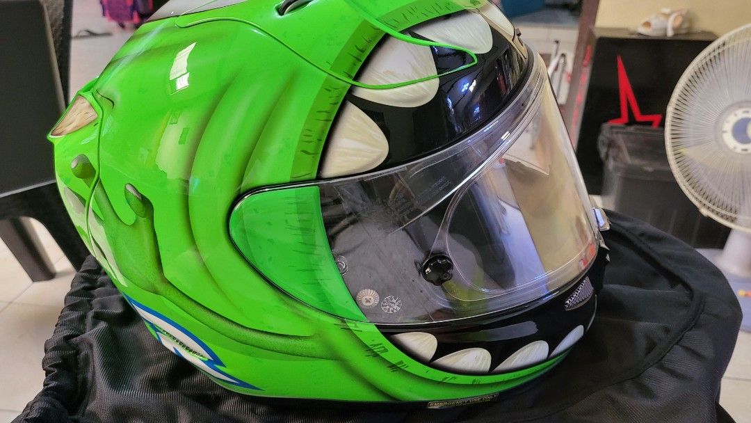 Mike wazowski bike helmet online