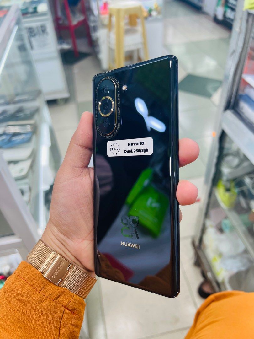 Huawei Nova 10 256gb FU NTC (Category: Huawei) located in San Juan City. Submitted by javedsgadgetshop (Listing ID 1294702253, Image 2). Description: OPEN FOR INSTALLMENT VIA CREDIT CARD/GGIVES & SWAP/TRADE-IN! WE BUY AND SELL ( ANYKINDS OF UNIT BINIBILI PO NAMIN)! PTPA : Padelete po f bawal Read ❗️Onhand ‼️ Huawei Nova 10 •256gb •NTC Variant •Good batt health •Factory Unlock •95% Smoothness •No hidden issue | No Repaired •100% Authentic | Not Re