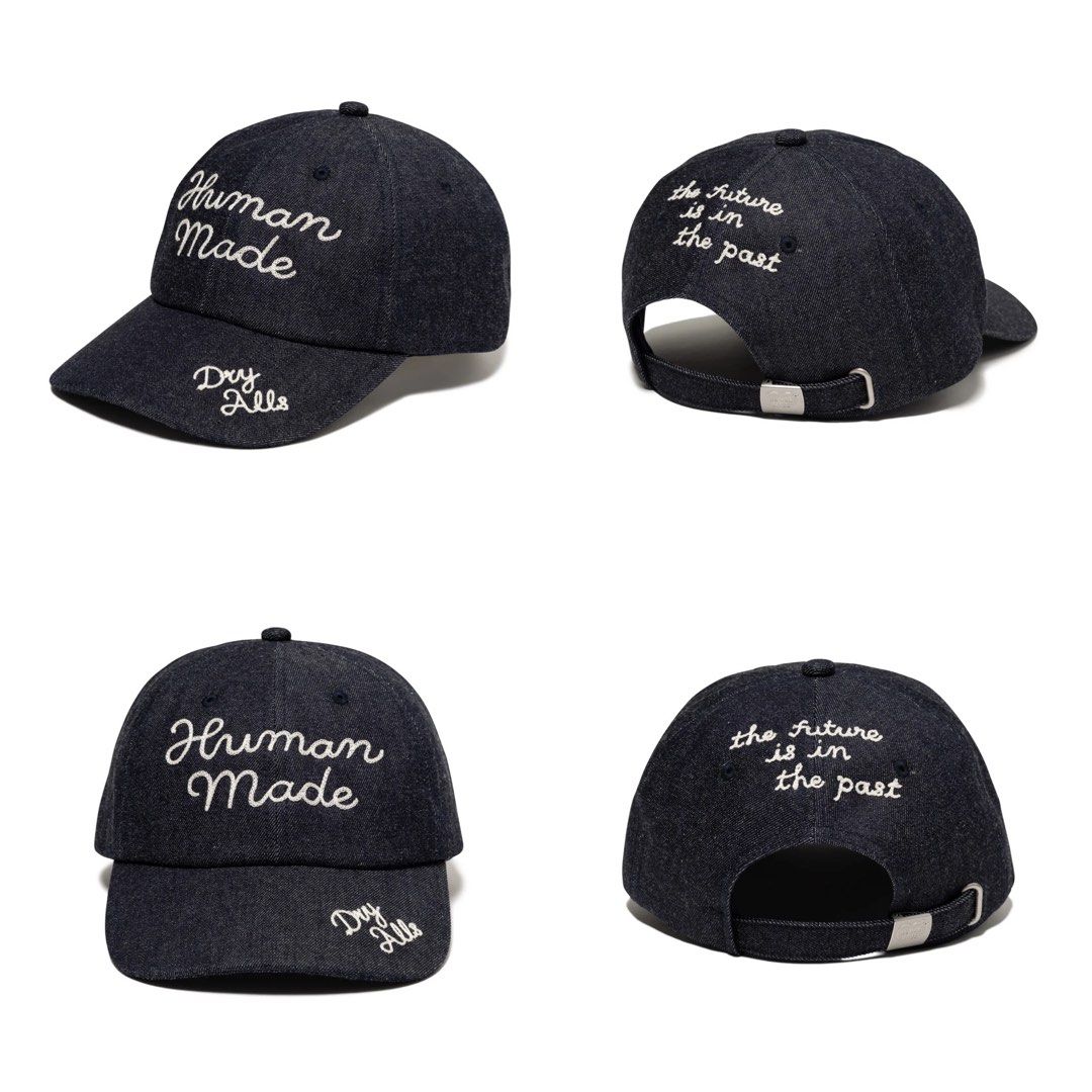 Human Made 6PANEL DENIM CAP HUMAN MADE サーモボトル、傘NAVY