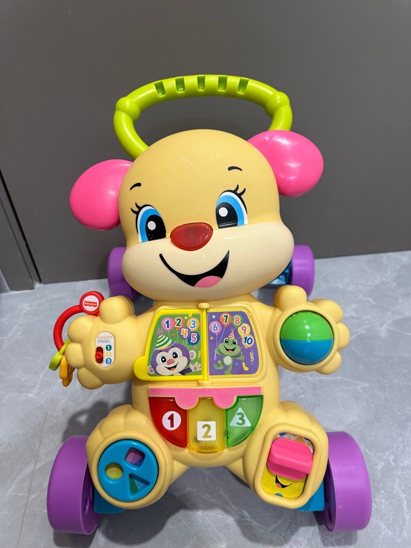 In very good condition) Fisher-Price Laugh Learn Smart Stages
