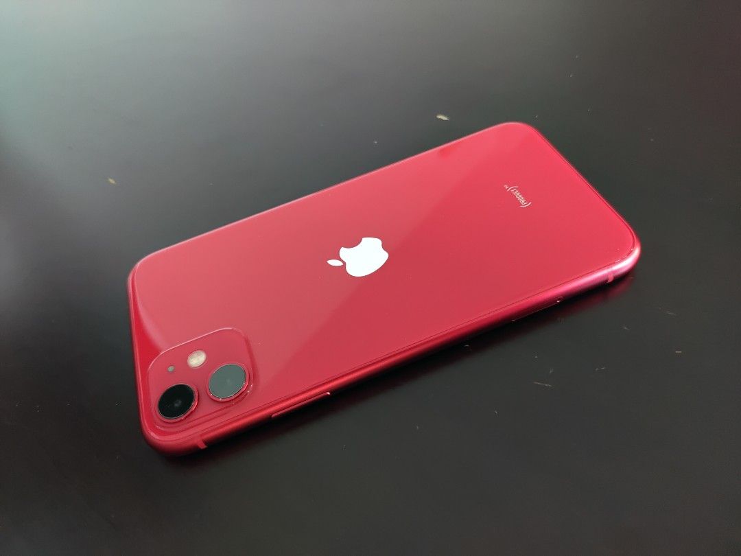 IPHONE 11 Red 128 GB, 手提電話, 手機, iPhone, iPhone 11 系列 