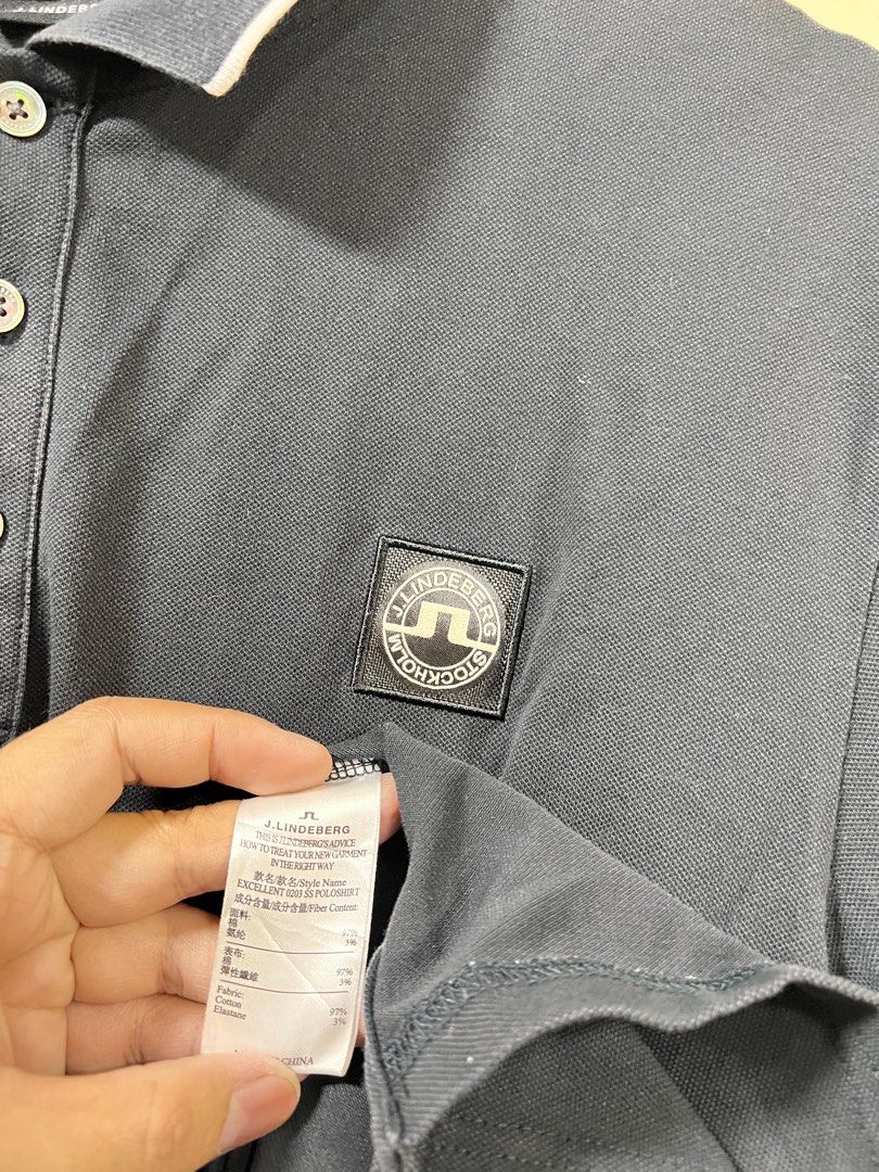 j.lindeberg POLO SHIRT (Category: Tshirts & Polo Shirts ) located in Bulacan. Submitted by ZanePatrick (Listing ID 1294675113, Image 2). Description: Very Good Condition 9.5/10 Color rate Dimes: 22x28.