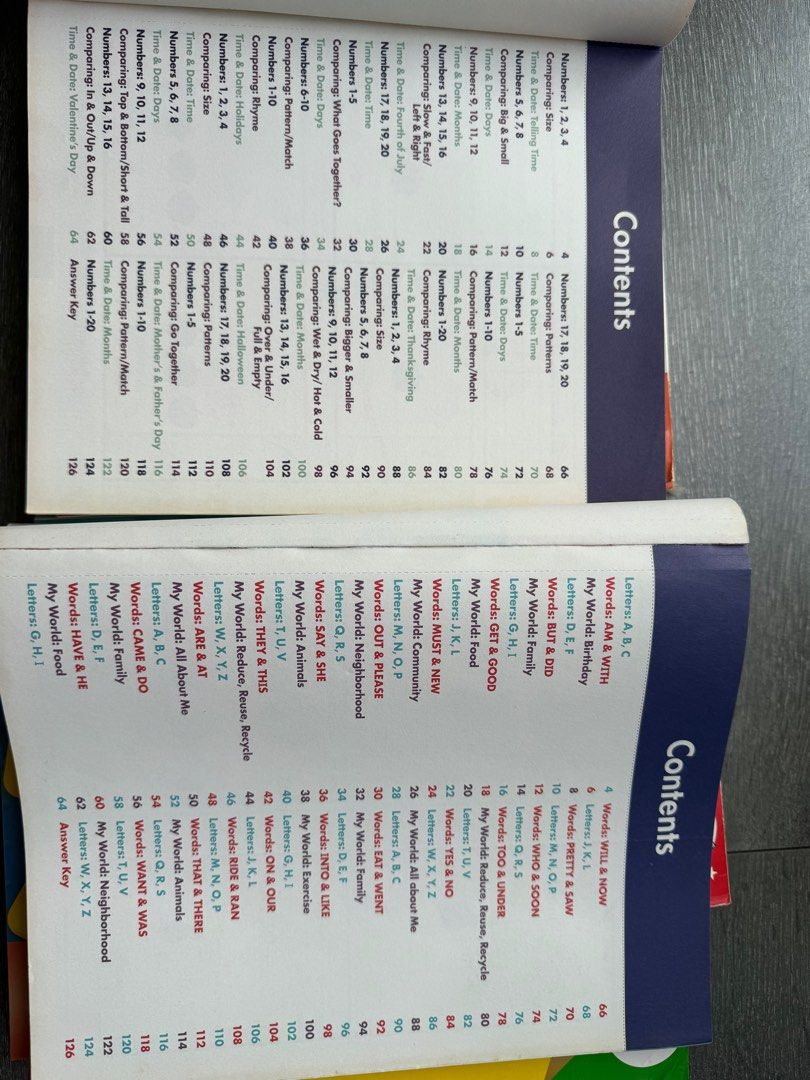 Kindergarten workbooks, Hobbies & Toys, Books & Magazines, Children's