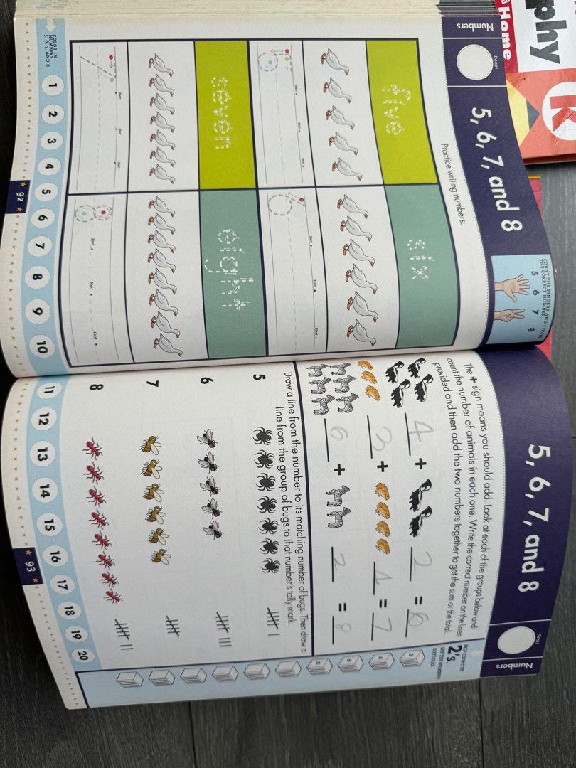 Kindergarten workbooks, Hobbies & Toys, Books & Magazines, Children's