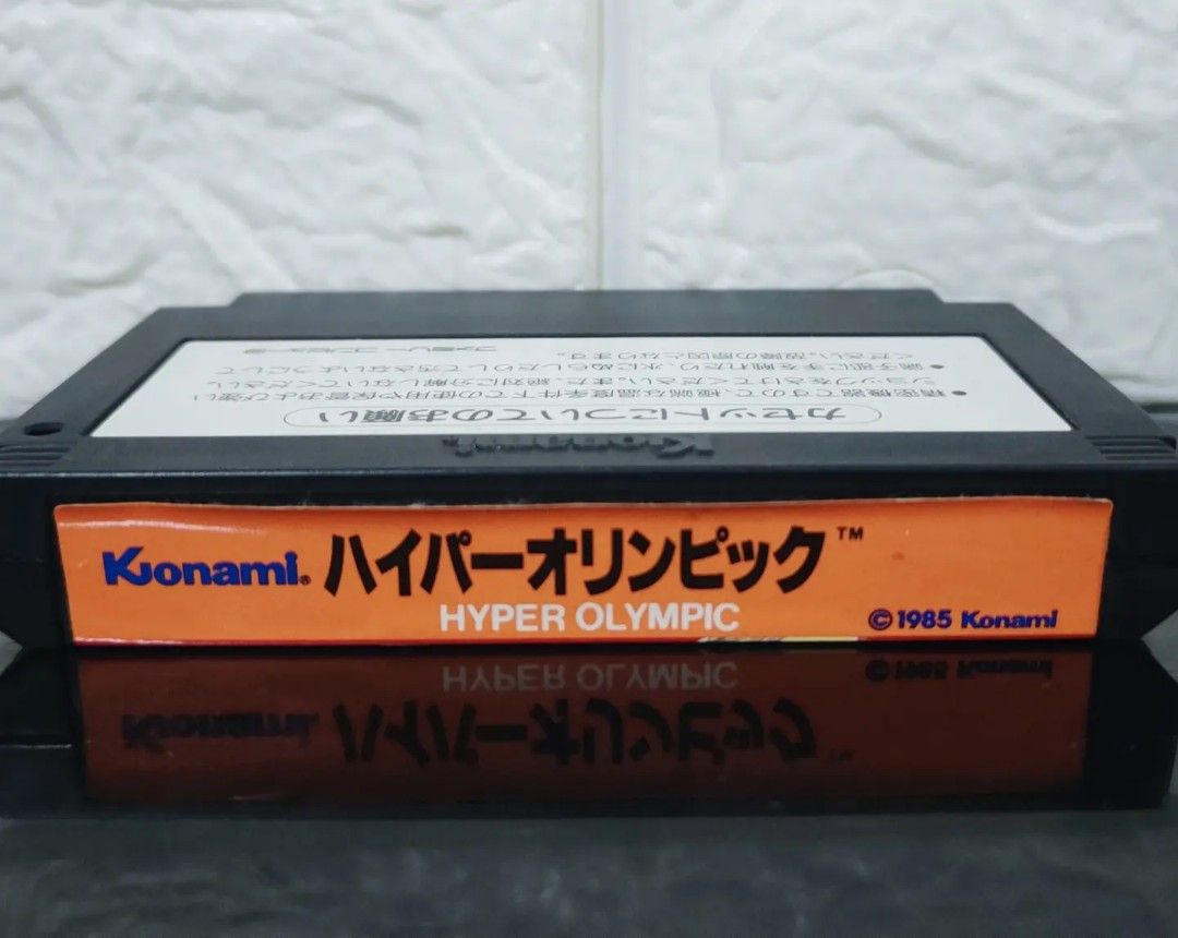 Konami Hyper Olympic | Authentic FamiCom Game (Category: Nintendo) located in Caloocan City. Submitted by RetroGuild (Listing ID 1294789447, Image 2). Description: ⚡⚡Konami Hyper Olympic | Authentic FamiCom Game⚡⚡ 💵PRICE: •₱499 only 🖊️DESCRIPTION: •Original | Genuine •Pre-owned | Used •Tested | Good Working Condition •Compatibility: FamiCom ⚠️DISCLAIMER: •Please manage your expectations because these are 2nd hand items, discoloration, paint chi