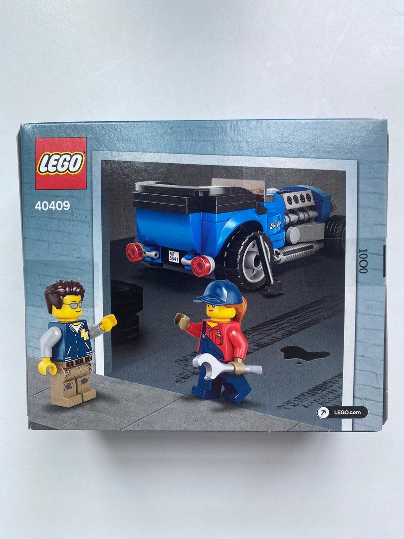 LEGO Hot Rod Blue Fury 40409 Hobbies Toys Toys Games on Carousell