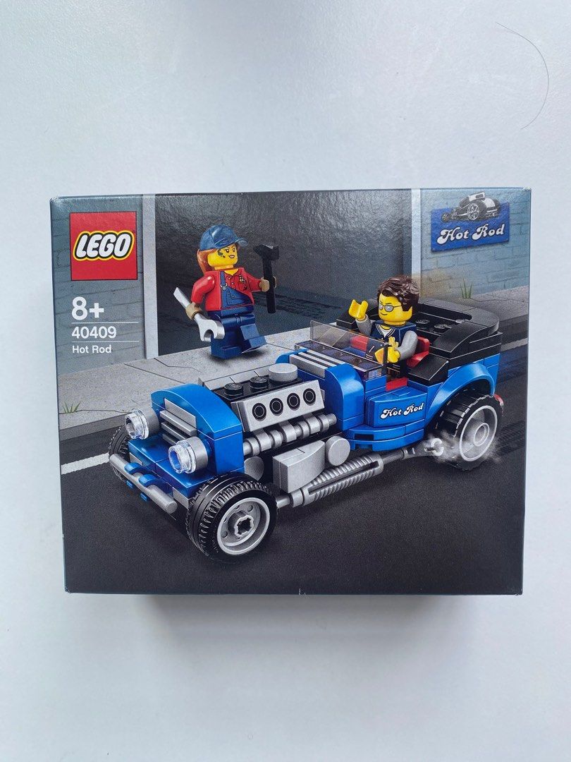 LEGO Hot Rod Blue Fury 40409 Hobbies Toys Toys Games on Carousell