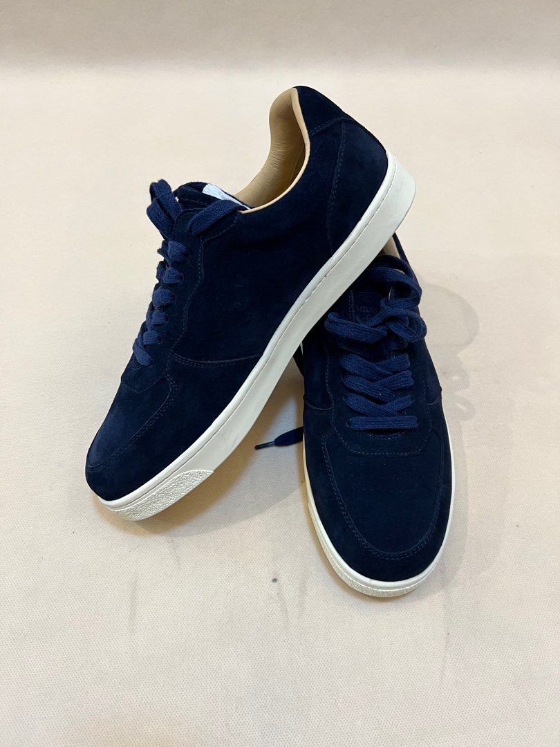 Blue suede sneakers online