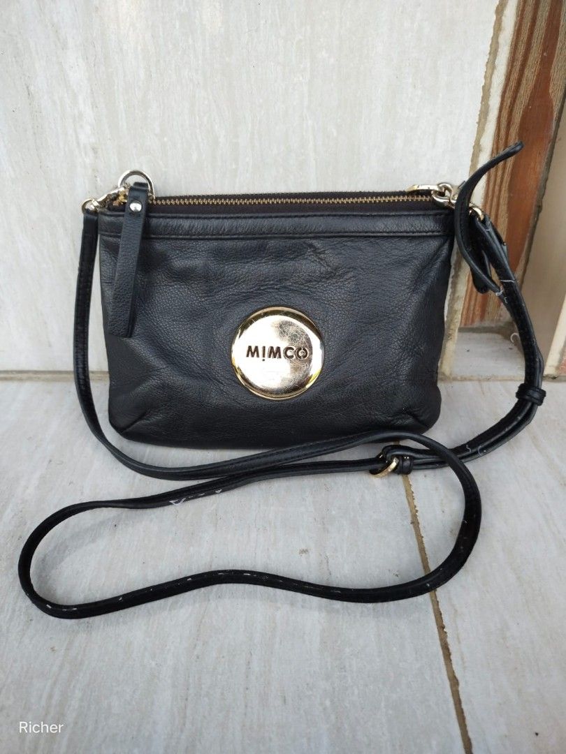 Mimco sling bag, Fesyen Wanita, Tas Dompet di Carousell