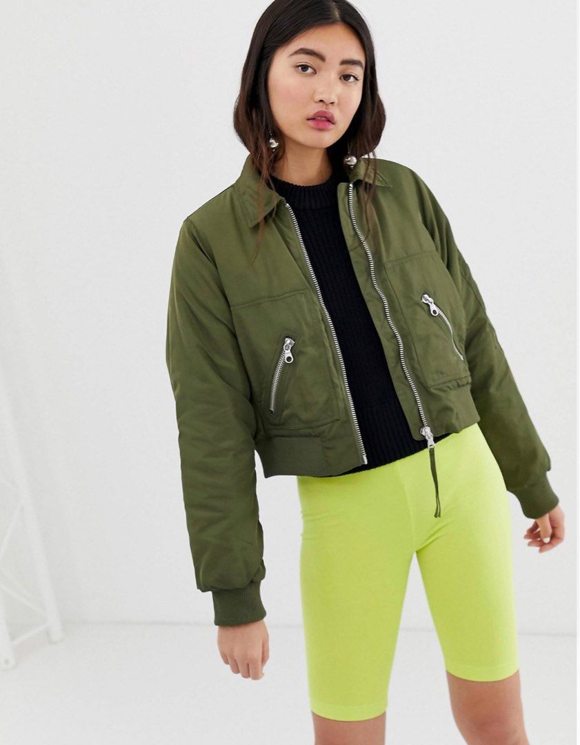 Monki bomber jacket cheap
