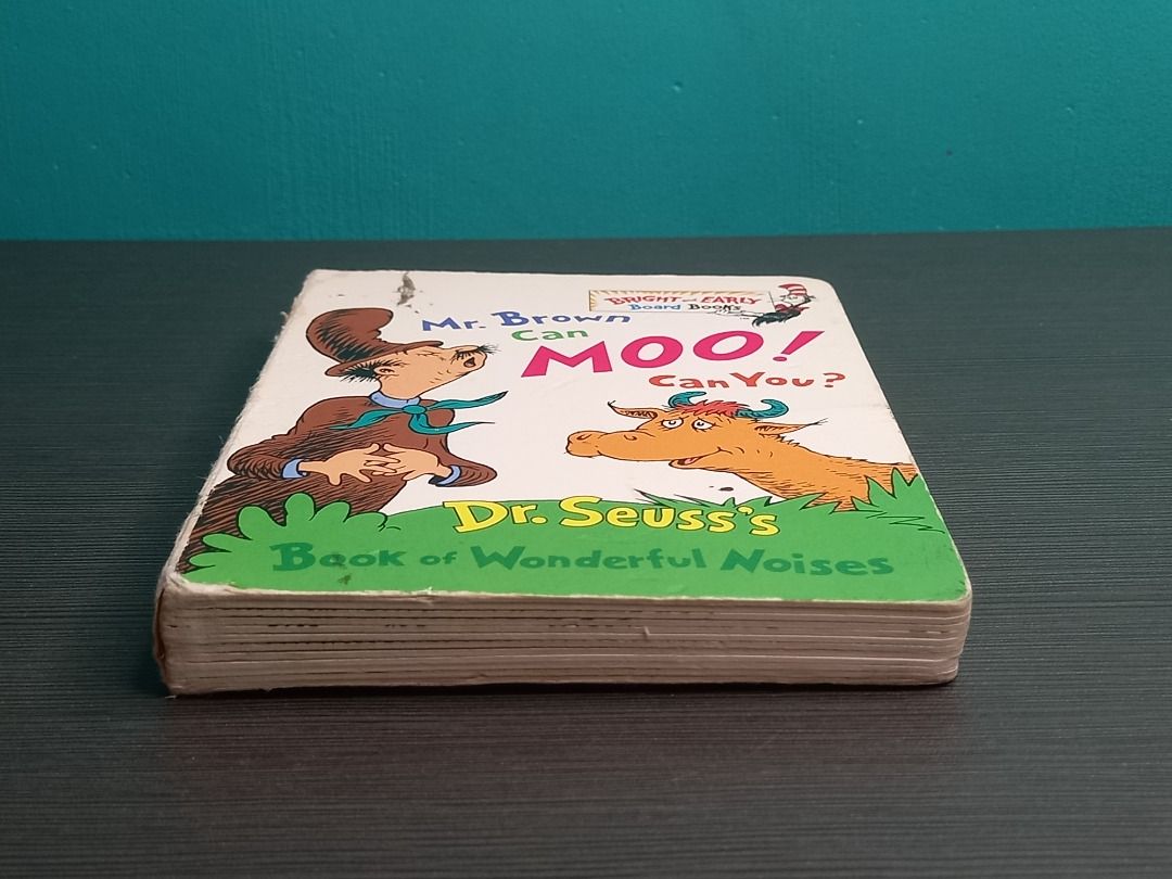 Mr Brown can Moo Can You? by Dr Seuss Book of Wonderful Noises
