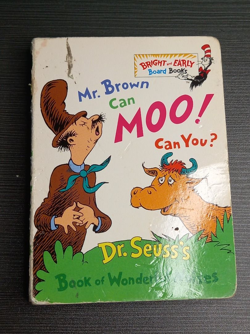 Mr Brown can Moo Can You? by Dr Seuss Book of Wonderful Noises