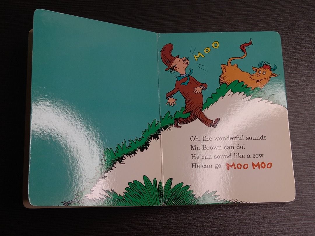Mr Brown can Moo Can You? by Dr Seuss Book of Wonderful Noises