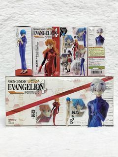 Neon Genesis Evangelion Portraits Figure Anime Official Merch Japan Rei Ayanami Asuka Langley Soryu Kaworu Nagisa Misato Katsuragi (Sealed Blind Box) ₱380 each