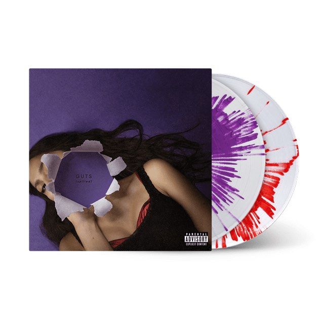 [INSTOCK] Olivia Rodrigo — GUTS (Spilled) Limited Deluxe Edition Splatter /  Zoetrope Vinyl LP Record