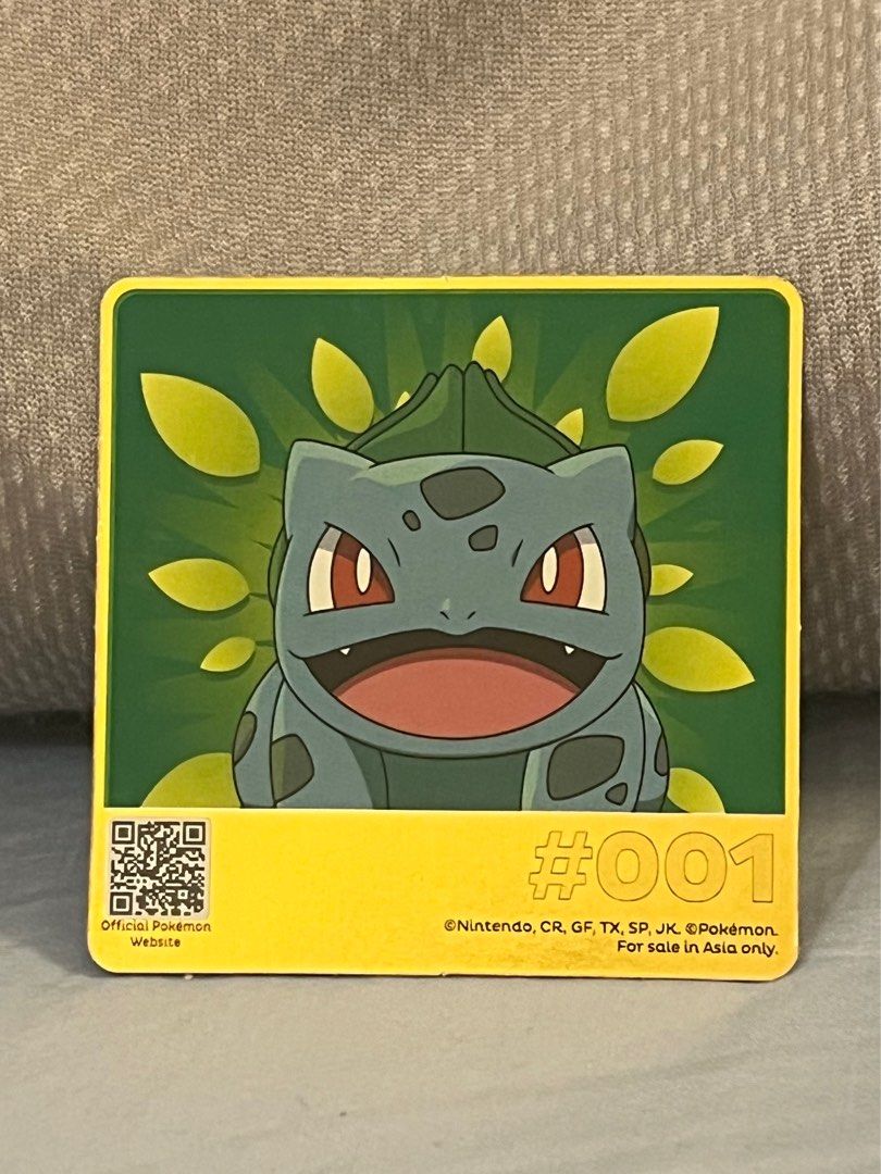 Oreo寶可夢 夢幻卡片+妙蛙種子卡片