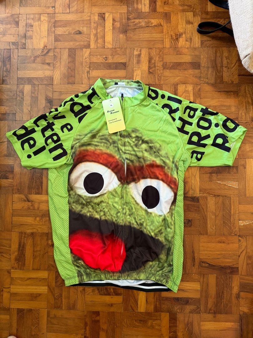Oscar the grouch cycling jersey new arrivals