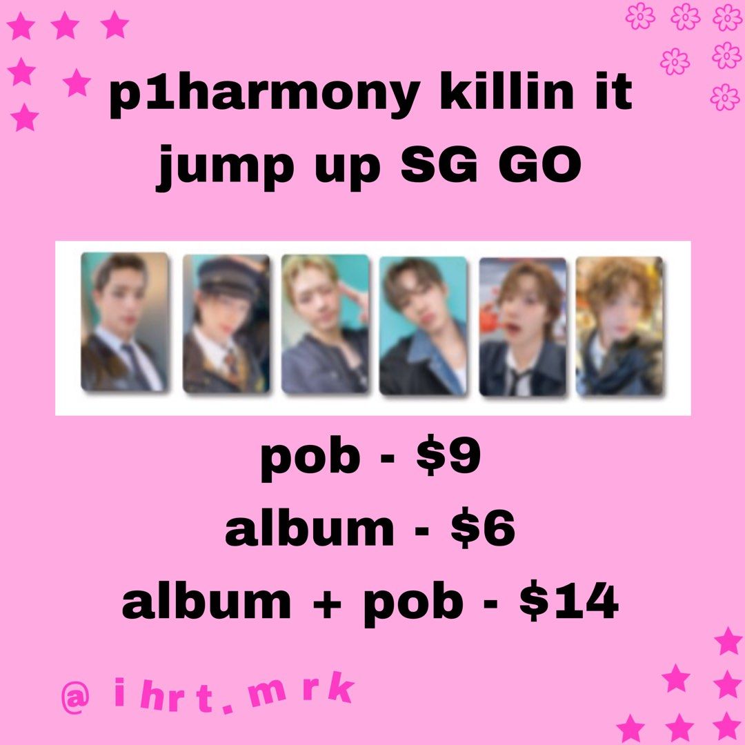 P1Harmony インタク トレカ Killin’ It JUMP UP