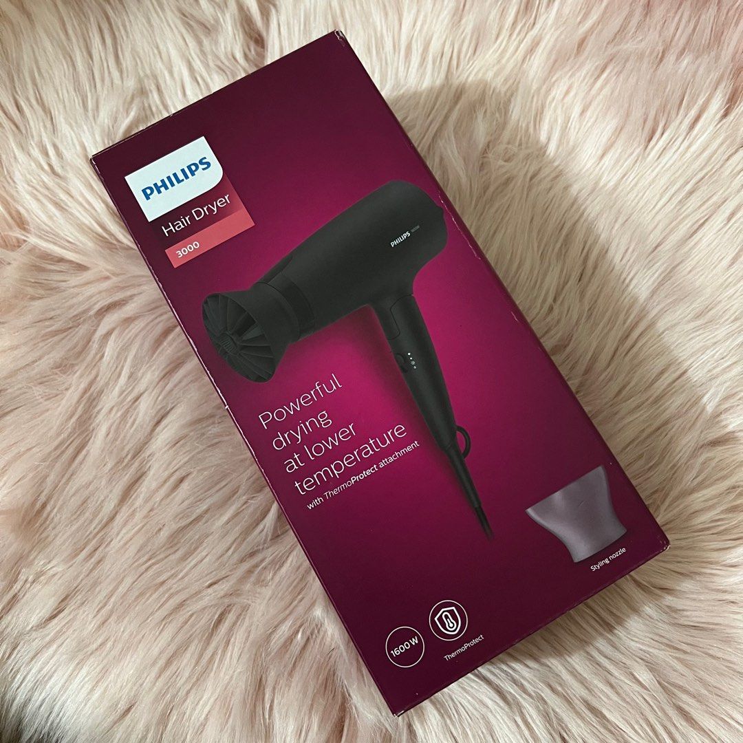 Philips Hair Dryer 3000 (Category: Hair) located in Bacoor. Submitted by prelovedbyjangmii (Listing ID 1294755789, Image 1). Description: .