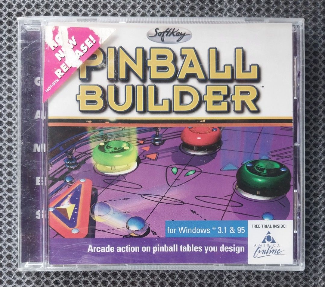 PINBALL BUILDER (SEALD) CD-ROM PC GAME WINDOWS 95, Hobbies & Toys ...