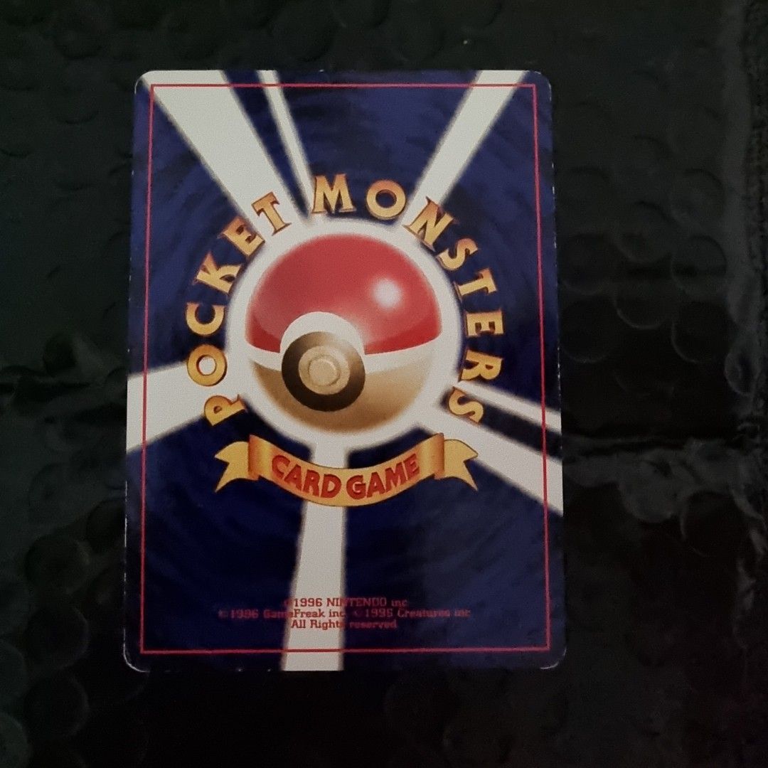 Pokemon Card Aerodactyl No.142 Japanese Old-Back Series Holo Nintendo 1999,  Hobbies & Toys, Memorabilia & Collectibles, Vintage Collectibles on  Carousell