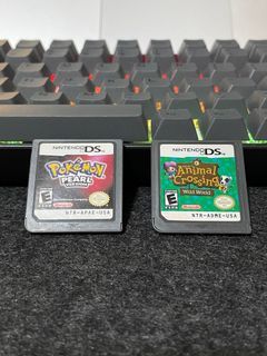 Nintendo DS Pokemon Pearl & Animal Crossing