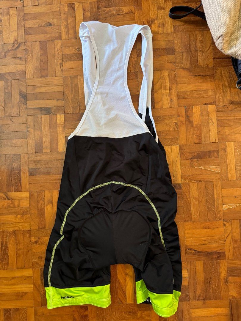 Primal USA High Visibility Cycling Bib Shorts, Men's Fashion