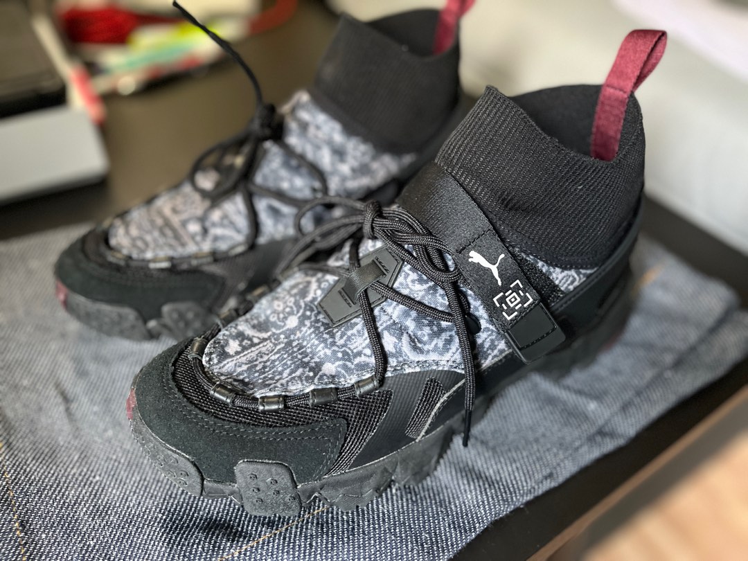 PUMA Les Benjamins x Trailfox Black Men s Fashion Footwear Sneakers on Carousell