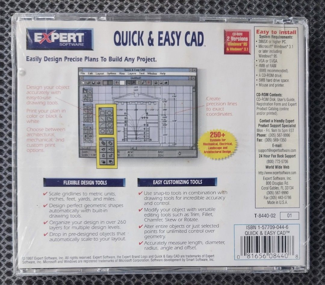QUICK & EASY CAD (SEALD) CD-ROM WINDOWS 95 (Category: Software) located in Balagtas. Submitted by maka_lumang.gamit77 (Listing ID 1294676613, Image 2). Description: we Do lalamove or J&T.