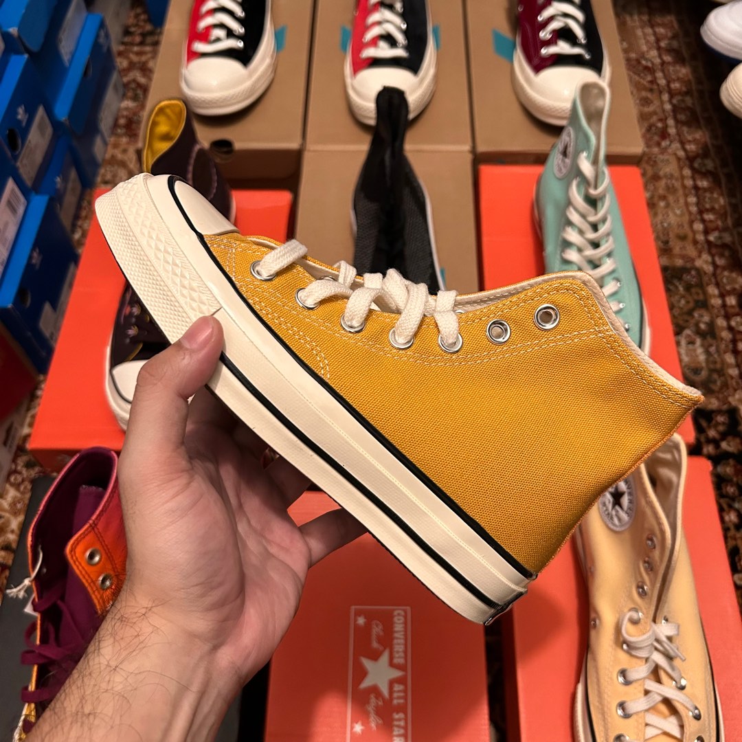 RAYA CLEARANCE CONVERSE CHUCK TAYLOR 70 HI SUNFLOWER Women s Fashion Footwear Sneakers on Carousell