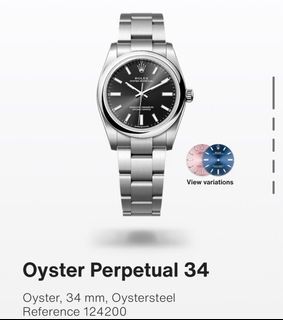 Rolex Oyster Perpetual 34 #124200