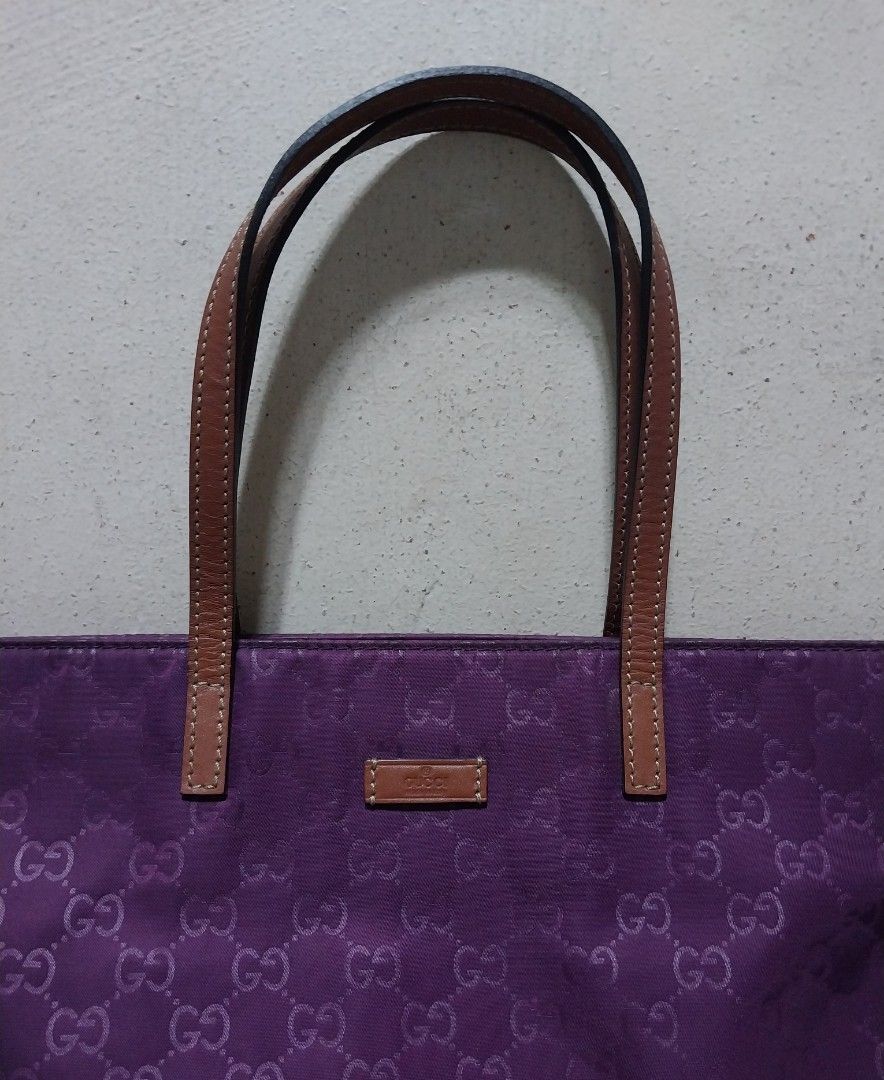 Gucci nylon tote bag best sale