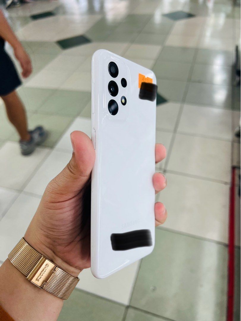 Samsung A23 128gb Dualsim FU (Category: Samsung) located in San Juan City. Submitted by javedsgadgetshop (Listing ID 1294707590, Image 3). Description: OPEN FOR INSTALLMENT VIA CREDIT CARD/GGIVES & SWAP/TRADE-IN! WE BUY AND SELL ( ANYKINDS OF UNIT BINIBILI PO NAMIN)! PTPA : Padelete po f bawal Read ❗️Onhand ‼️ Samsung A22 •128gb •NTC Variant •Good batt health •Factory Unlock •95% Smoothness •No hidden issue | No Repaired •100% Authentic | Not Ref