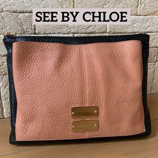SEE BY CHLOE Clutch Bag Gold Plated