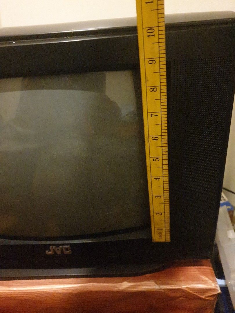 Small JVC TV (tv ONLY) (Category: TV) located in Taytay. Submitted by happyplantitas (Listing ID 1250007993, Image 3). Description: TV ONLY sold as is Kelangan bilhan ng antenna or digital box para makanood.