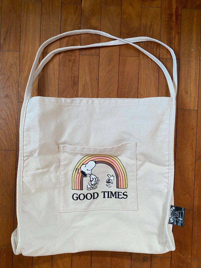 Cotton On Snoopy Beach Bag Snoopy Cotton On Canvas Beach Tote Bag