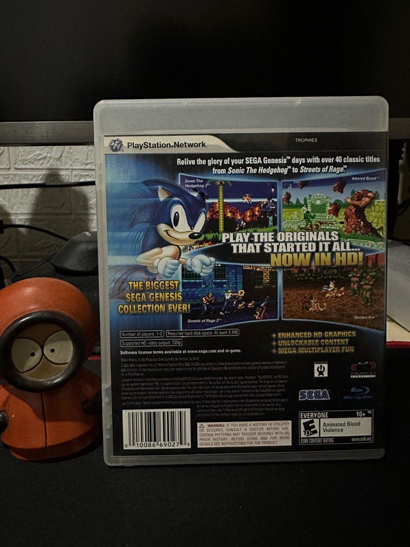 Sonics Ultimate Genesis Collection PS3, Video Gaming, Video Games, PlayStation on Carousell