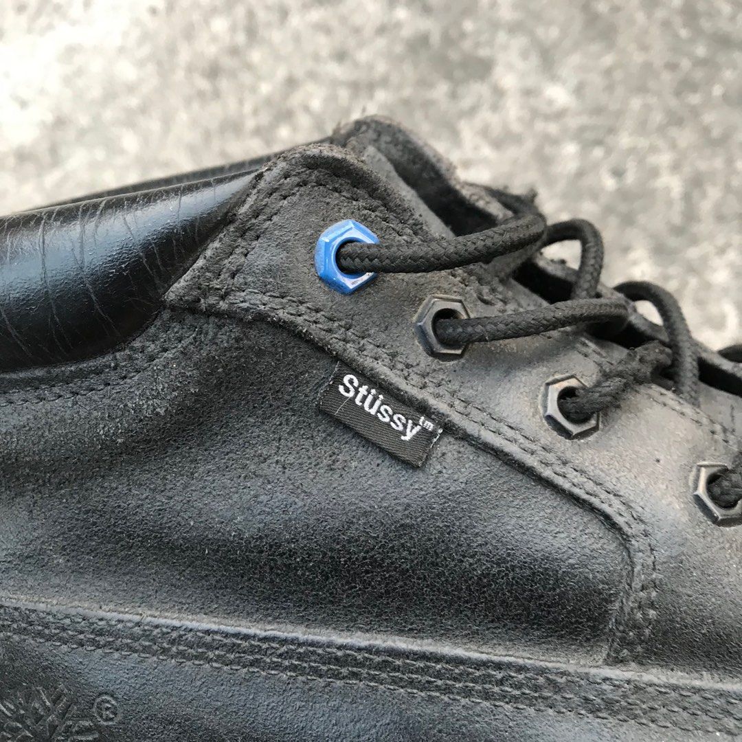 Stussy Anniversary 30th x Timberland Chukka, Fesyen Pria, Sepatu