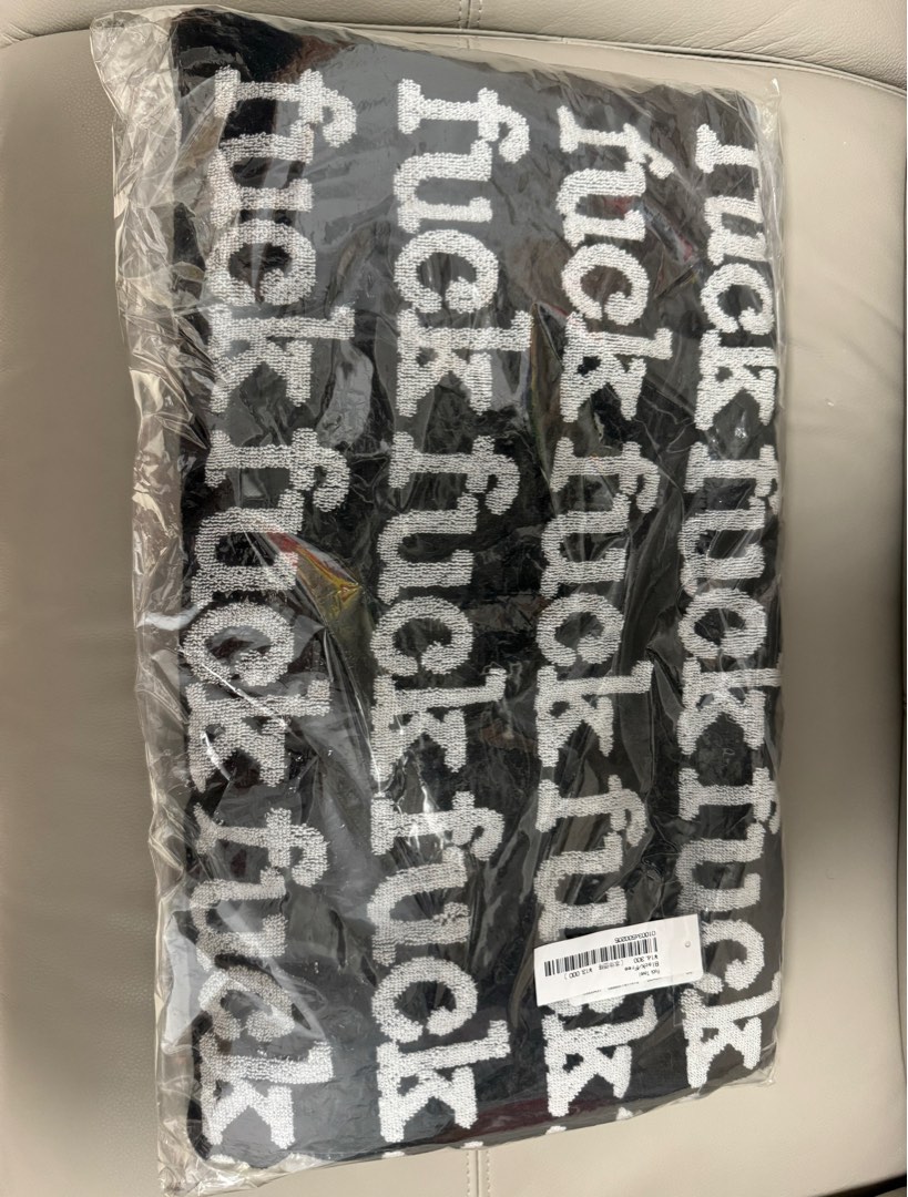 Supreme 22SS Fuck Towel Black 新品未使用 Fuck Towel | Supreme 22ss