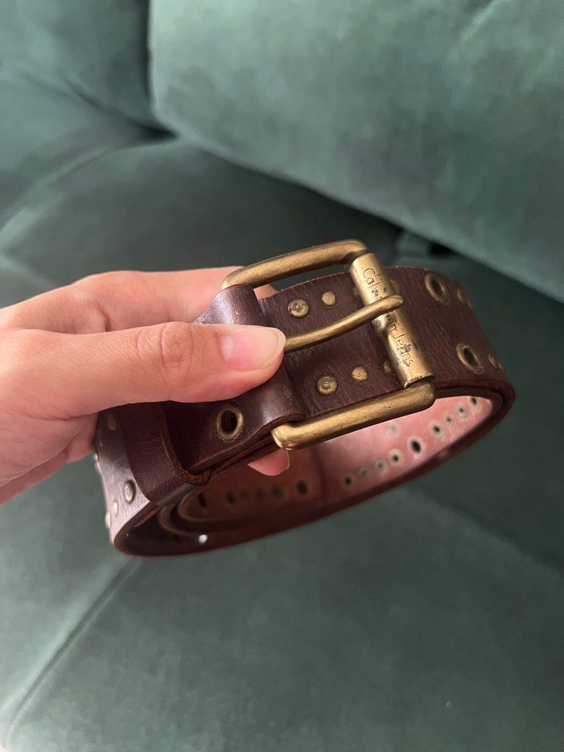 URGENT SALE ORIGINAL CALVIN KLEIN JEANS BELT UNISEX SIZE 85 Women s Fashion Watches Accessories Belts on Carousell
