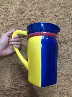 Vintage colorful pitcher
