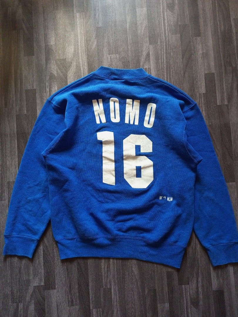 Vintage Dodgers Crewneck Salem on tag Men s Fashion Coats Jackets and Outerwear on Carousell
