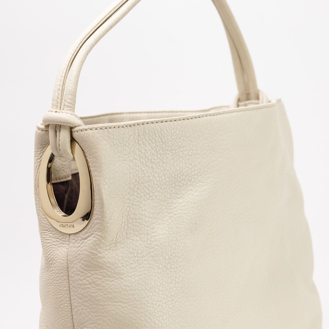 Oroton white bag top