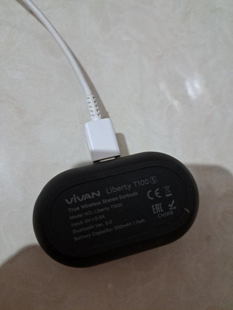 Vivan TWS Liberty T100S satu bud saja Elektronik Audio di Carousell